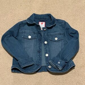 Gymboree Girls Denim Jacket M 7-8, Classic Blue Jean Jacket